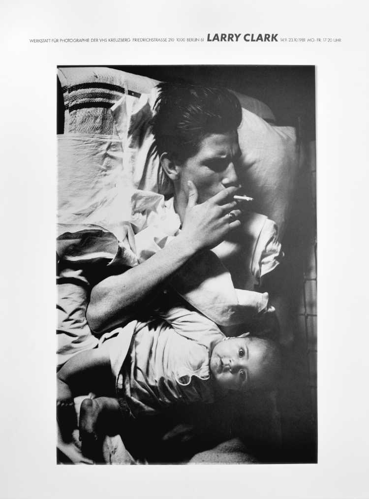 Plakat der Werkstatt für Photographie: »Larry Clark«, 1981, Foto © Friedhelm Denkeler