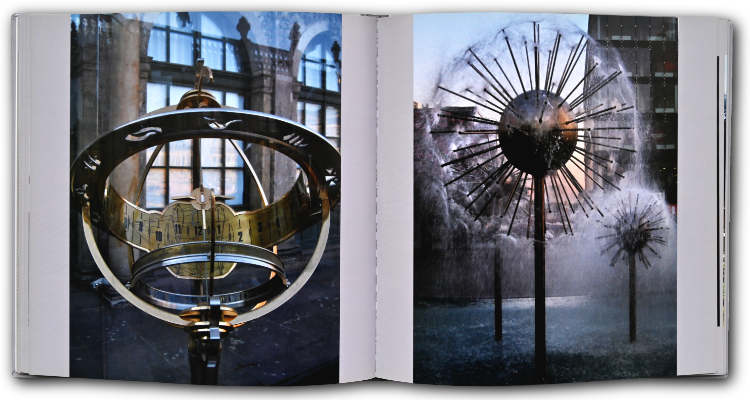 Künstlerbuch »Sonntagsbilder«, 21x21 cm, 124 Seiten, Hardcover, Selbstverlag © Friedhelm Denkeler 2009